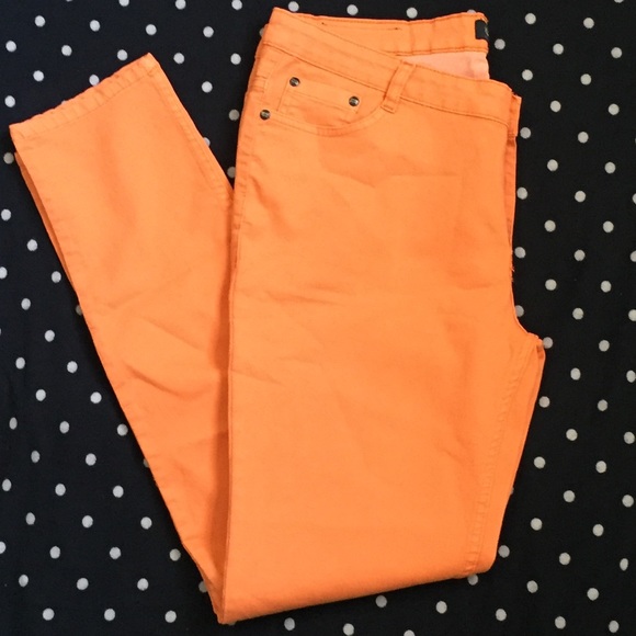 NWOT Orange Pants - Picture 4 of 7
